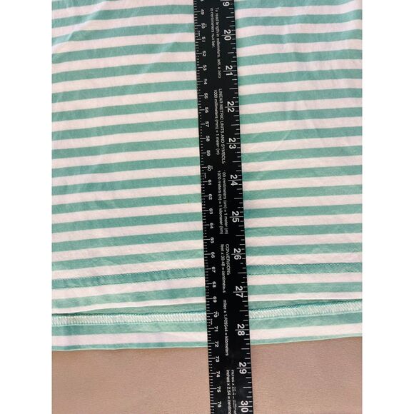 Ben Hogan Men's Mint Green Striped Polo Collared Short Sleeve Medium - Picture 9 of 9